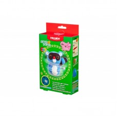 Маса для ліплення Paulinda Super Dough Circle Baby Єнот заводний механізм, крутиться, синій Маса для ліплення Paulinda Super Dough Circle Baby Єнот заводний механізм, крутиться, синій