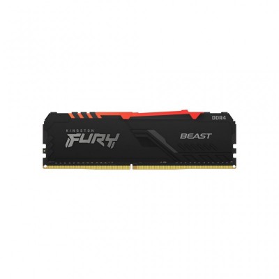 Модуль памяти для компьютера DDR4 16GB 3000 MHz FURY Beast RGB Kingston Fury (ex.HyperX) (KF430C16BBA/16)