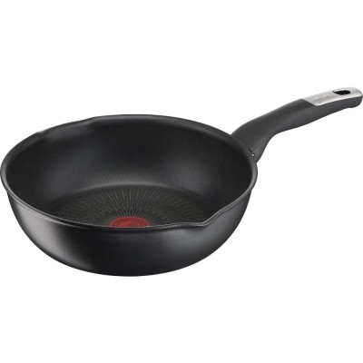 Сковорода глибока Tefal Unlimited, 22см, алюміній, бакеліт, чорний