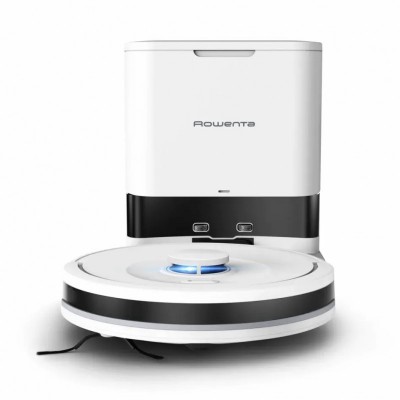 Робот-пилосос Rowenta миючий X-PLORER Serie 90+, 6000ПаВт, h=9.7см, 0.26л, конт пил -0.29л, автон. робота до 270хв, білий