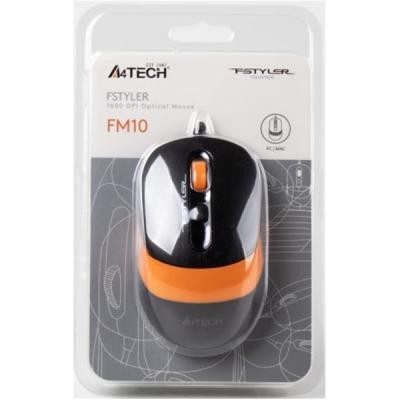 Мышка A4tech FM10 Orange