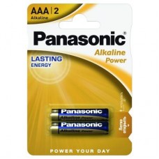 Батарейка Panasonic AAA LR03 Alkaline Power * 2 (LR03REB/2BP) Батарейка Panasonic AAA LR03 Alkaline Power * 2 (LR03REB/2BP)