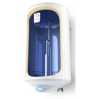 Водонагрівач електр. TESY Anticalc круглий GCV 1504424D B14 TBRC, 150л, 2,4кВт, сухий тен, мех. кер-ння, C, білий