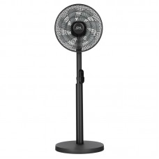 Вентилятор Cooper&Hunter CH-RFF1270RT підлоговий, 32см, 18Вт, пульт ДУ, висота 80-100см, Bluetooth кер-ня, сірий