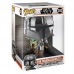 Фігурка Funko POP! Bobble Star Wars Mandalorian Mandalorian with Child Chrome 10&quot; 49931