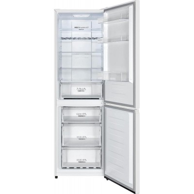 Холодильник Gorenje з нижн. мороз., 185х60х60см, 2 дв., Х- 207л, М- 93л, A+, NoFrost Plus, Fresh zone, дисплей, білий