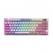 Клавіатура механічна MSI FORGE GK600 TKL W VIOLET UA 83key, mechanical Linear, USB-A, Wireless, Bluetooth, EN/UKR/RU, RGB, фіолетовий Клавіатура механічна MSI FORGE GK600 TKL W VIOLET UA 83key, mechanical Linear, USB-A, Wireless, Bluetooth, EN/UKR/RU, RGB, фіолетовий