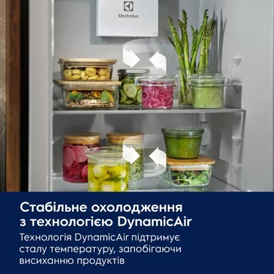 Холодильна камера Electrolux вбудована, 177x55х55, 310л, E, ST, інв., білий Холодильна камера Electrolux вбудована, 177x55х55, 310л, E, ST, інв., білий