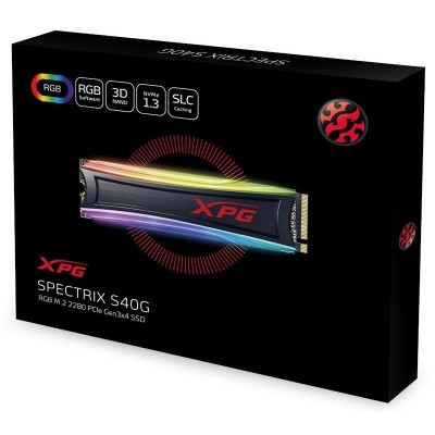 ADATA S40G RGB PCIe Gen3x4 M.2 2280[AS40G-2TT-C]