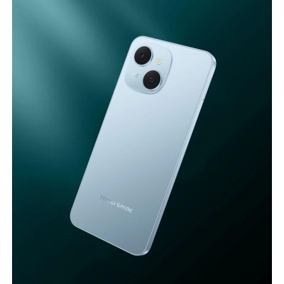 Смартфон TECNO Spark 40C (KM4k) 6.67" 4/128ГБ, 2SIM, 6000мА•год, Ripple Blue