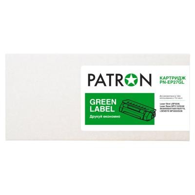 Картридж PATRON CANON EP-27 GREEN Label (PN-EP27GL)