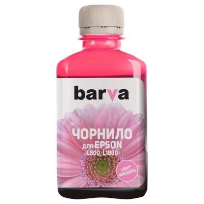 Чернила BARVA EPSON L800/L810/L850/L1800 (T6736) 180г LIGHT MAGENTA (L800-419)