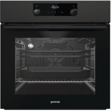 Духова шафа Gorenje електрична, 70л, A+, дисплей, піроліз, чорний Духова шафа Gorenje електрична, 70л, A+, дисплей, піроліз, чорний
