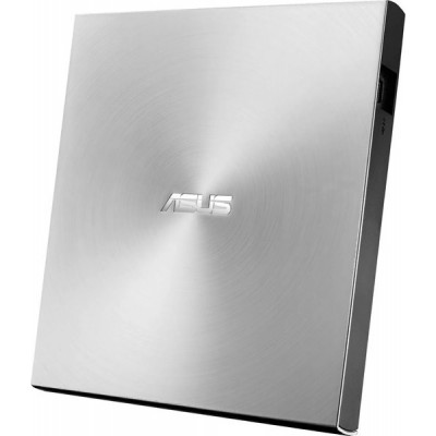 Привід оптичний портативний ASUS ZenDrive SDRW-08U7M-U DVD+-R/RW burner M-DISC USB2.0 срібний Retail Box Slim