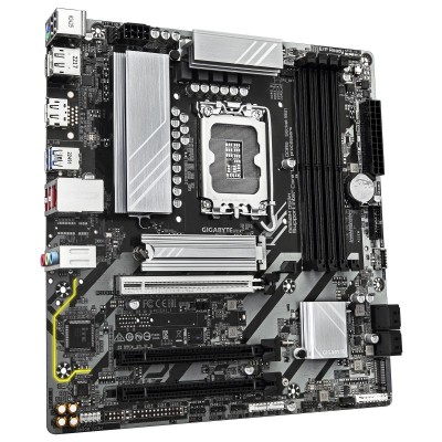 Материнська плата GIGABYTE B860M DS3H s1851 B860 4xDDR5 M.2 HDMI DP mATX