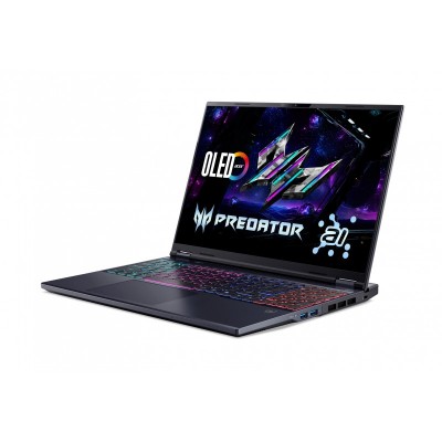 Ноутбук Acer Predator Helios Neo 16 PHN16-73 16" WQXGA, Intel U9-275HX, 64GB, F1TB+1TB, NVD5070Ti-12, Win11