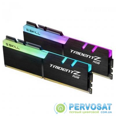 Модуль памяти для компьютера DDR4 32GB (2x16GB) 3000 MHz Trident Z RGB G.Skill (F4-3000C14D-32GTZR)