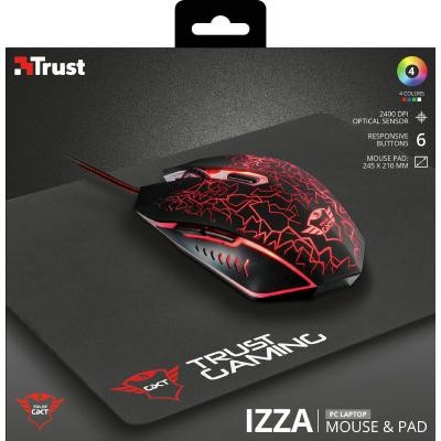 Мышка Trust GXT 783 Gaming Mouse & Mouse Pad (22736)