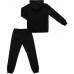 Спортивный костюм A-Yugi на молнии (4303-158B-black)