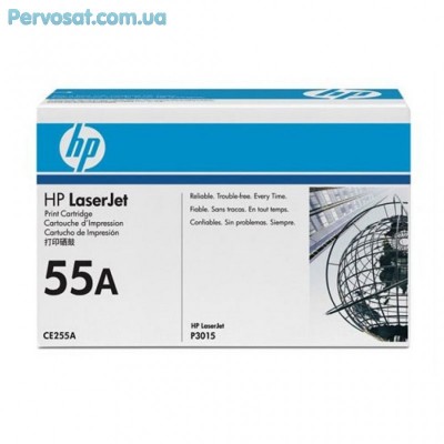 Картридж HP LJ  55A P3015 series black (CE255A)