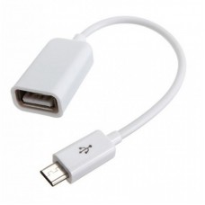 Дата кабель OTG USB 2.0 AF to Micro 5P 0.16m white Lapara (LA-UAFM-OTG white) Дата кабель OTG USB 2.0 AF to Micro 5P 0.16m white Lapara (LA-UAFM-OTG white)