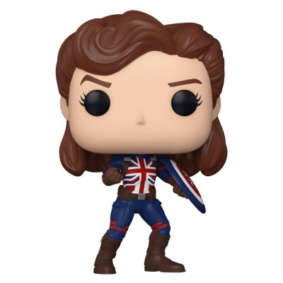 Фігурка Funko POP! Bobble Marvel What If Captain Carter 55811 (56938)