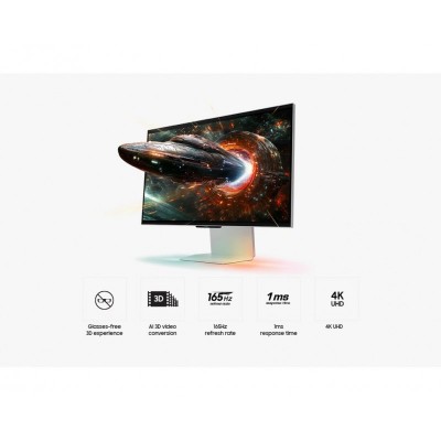 Монітор Samsung 27" Odyssey 3D G90XF HDMI, DP, USB, MM, IPS, 3840x2160, 165Hz, 1ms Монітор Samsung 27" Odyssey 3D G90XF HDMI, DP, USB, MM, IPS, 3840x2160, 165Hz, 1ms