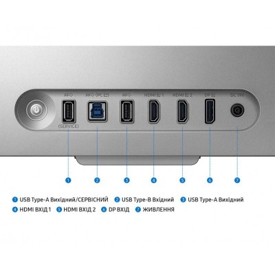 Монітор Samsung 27" Odyssey 3D G90XF HDMI, DP, USB, MM, IPS, 3840x2160, 165Hz, 1ms Монітор Samsung 27" Odyssey 3D G90XF HDMI, DP, USB, MM, IPS, 3840x2160, 165Hz, 1ms