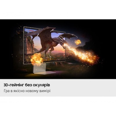 Монітор Samsung 27" Odyssey 3D G90XF HDMI, DP, USB, MM, IPS, 3840x2160, 165Hz, 1ms Монітор Samsung 27" Odyssey 3D G90XF HDMI, DP, USB, MM, IPS, 3840x2160, 165Hz, 1ms
