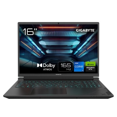 Ноутбук Gigabyte 6X 16.0 FHD+ 165Hz, Intel i7-13650HX, 16GB, F1TB, NVD4060-8, DOS, чорний