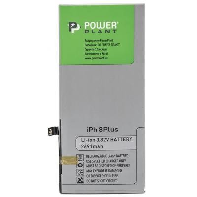 Аккумуляторная батарея для телефона PowerPlant Apple iPhone 8 Plus (616-00367) 2691mAh (SM110032)