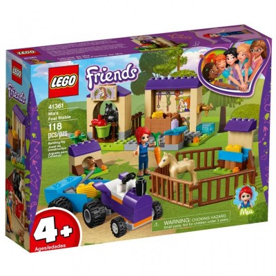 Конструктор LEGO Friends Конюшня для жеребят Мии 118 деталей (41361)