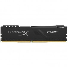 Пам'ять до ПК Kingston DDR4 2666 8GB KIT (4GBx2) HyperX Fury Black