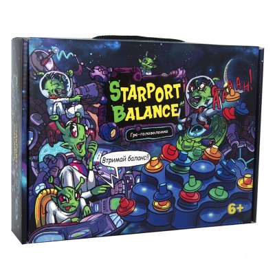 Настольная игра Strateg головоломка Starport Balance(украинский язык) (30409)