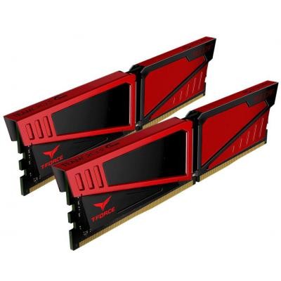 Модуль памяти для компьютера DDR4 16GB (2x8GB) 3000 MHz T-Force Vulcan Red Team (TLRED416G3000HC16CDC01)