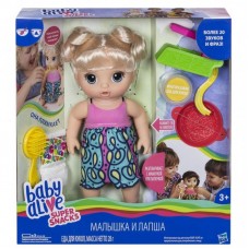 Лялька Hasbro Baby Alive Малятко та локшина (C0963) Лялька Hasbro Baby Alive Малятко та локшина (C0963)