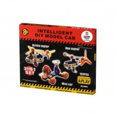 Конструктор металевий Same Toy Inteligent DIY Model Car 3в1 125 ел. 58041Ut Конструктор металевий Same Toy Inteligent DIY Model Car 3в1 125 ел. 58041Ut