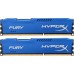 Пам'ять до ПК Kingston DDR3 1866 16GB KIT (8GBx2) HyperX Fury Blue