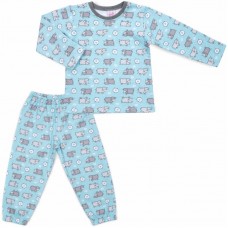 Піжама Breeze з овечками (16474-104-blue) Піжама Breeze з овечками (16474-104-blue)