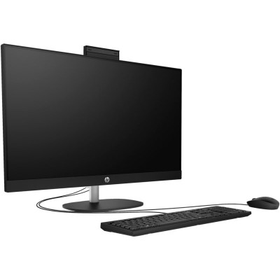 Комп'ютер персональний моноблок HP All-in-One 27" FHD IPS AG, Intel i3-1315U, 16GB, F512GB, UMA, WiFi, кл+м, DOS, чорний