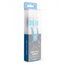 Дата кабель USB 2.0 AM to Type-C 1m flat blue Vinga (VRC101BC) Дата кабель USB 2.0 AM to Type-C 1m flat blue Vinga (VRC101BC)