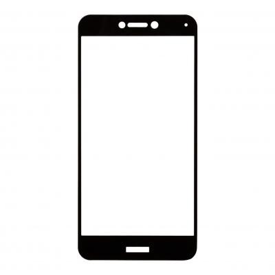 Скло захисне MakeFuture для Huawei P8 Lite 2017 Black Full Cover Full Glue (MGFCFG-HUP8L17B)