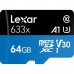 Карта памяти Lexar 64GB microSDXC class 10 UHS-I 633x (LSDMI64GBB633A)