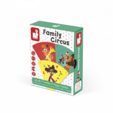 Настільна гра Janod Happy Families Цирк J02755 Настільна гра Janod Happy Families Цирк J02755