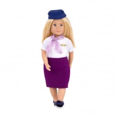 Лялька LORI 15 см Стюардеса Аурі LO31112Z Лялька LORI 15 см Стюардеса Аурі LO31112Z