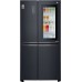 Холодильник SBS LG GC-Q247CBDC, 179х74х91см, 2 дв., Холод.відд. - 406л, Мороз. відд. - 220л, A+, NF, Лінійний , Зона свіжості, Door in door, Матовий чорний