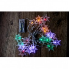 Гірлянда BPNY Сніжинка Color 3.5М, 2хАА, 1.2W (102972) Гірлянда BPNY Сніжинка Color 3.5М, 2хАА, 1.2W (102972)