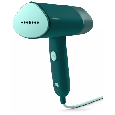 Відпарювач Philips компактний Series 3000, 1000Вт, 120мл, паровий удар -20гр, нерж. сталь, аквамарін