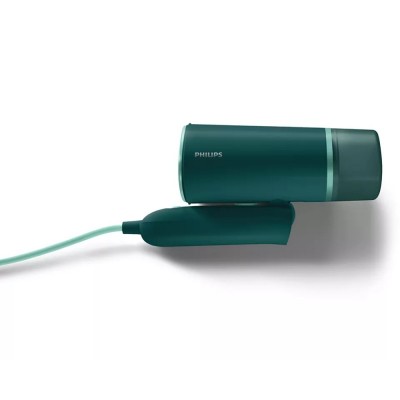 Відпарювач Philips компактний Series 3000, 1000Вт, 120мл, паровий удар -20гр, нерж. сталь, аквамарін