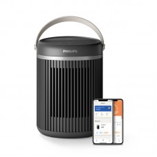 Тепловентилятор Philips Series 3000, 20м2, 2000Вт, електр. упр-ння, керамич.нагрів.елемент, Wi-Fi, темно-сірий Тепловентилятор Philips Series 3000, 20м2, 2000Вт, електр. упр-ння, керамич.нагрів.елемент, Wi-Fi, темно-сірий